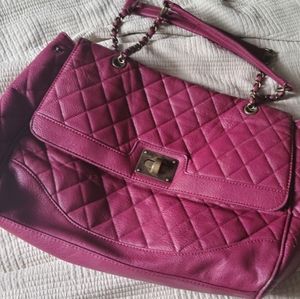 Burgundy Shoulder Bag